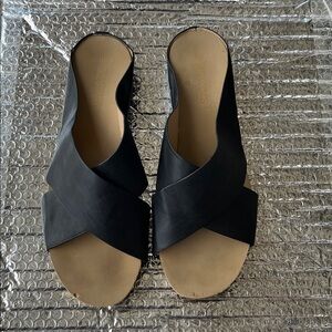 Dream Pairs Black Slide Sandals